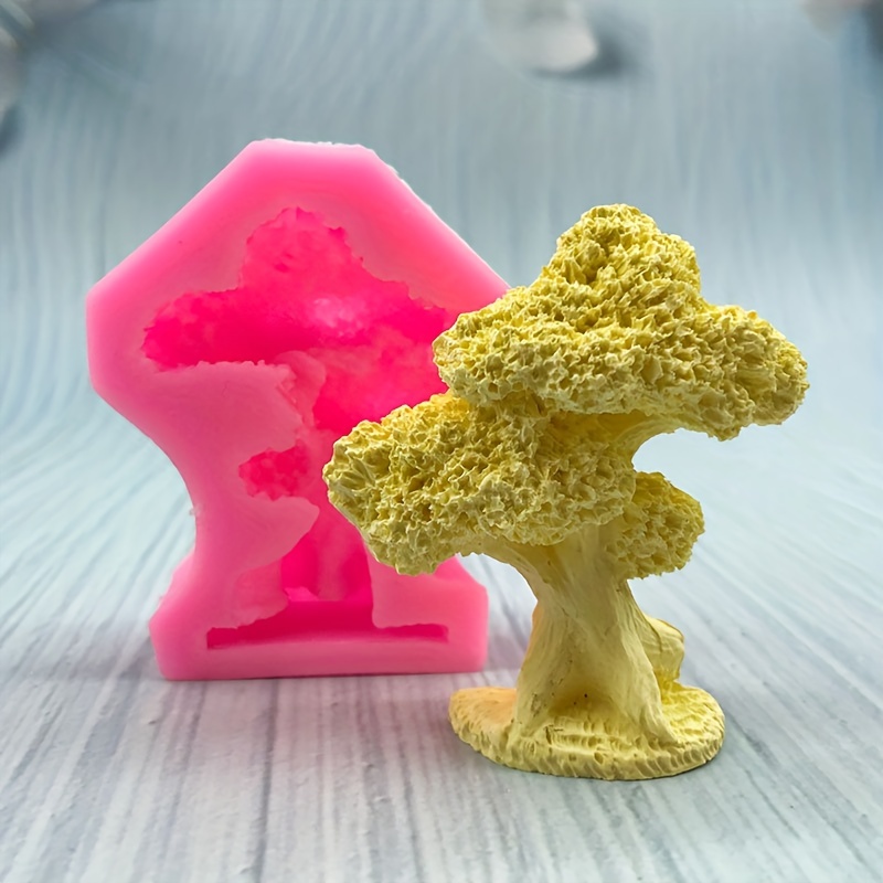 Bonsai Garden Mini - 1 Stück, Kleine Bonsai-Baum Silikonform für