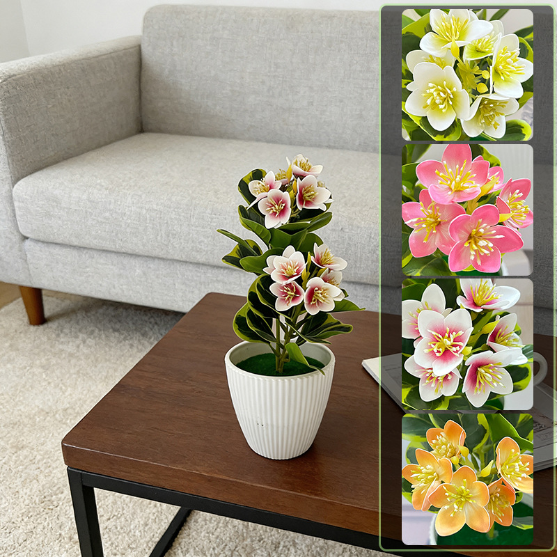 Bonsai Vertical Garden - 8x25cm vertikaler Streifen Blumentopf Plüsch Nachahmung