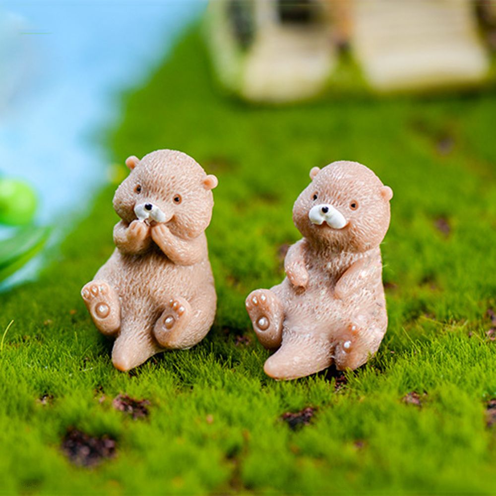 Bonsai Garden Mini - Otter Figur Mini Wohnkultur Fee Garten