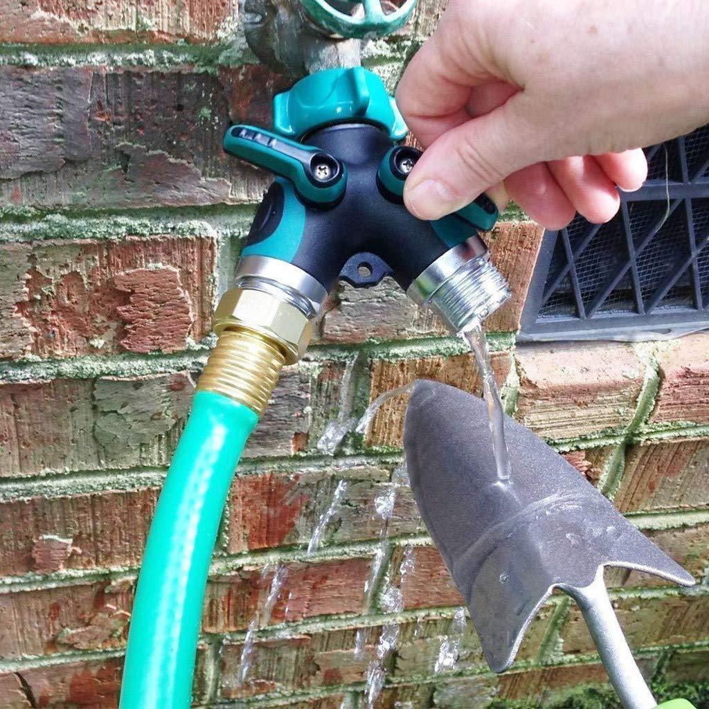 Gardena Hose Comfort - 2-Wege-Schlauchverbinder in Y-Form, Gartensplitter, bequemer Wasserhahn