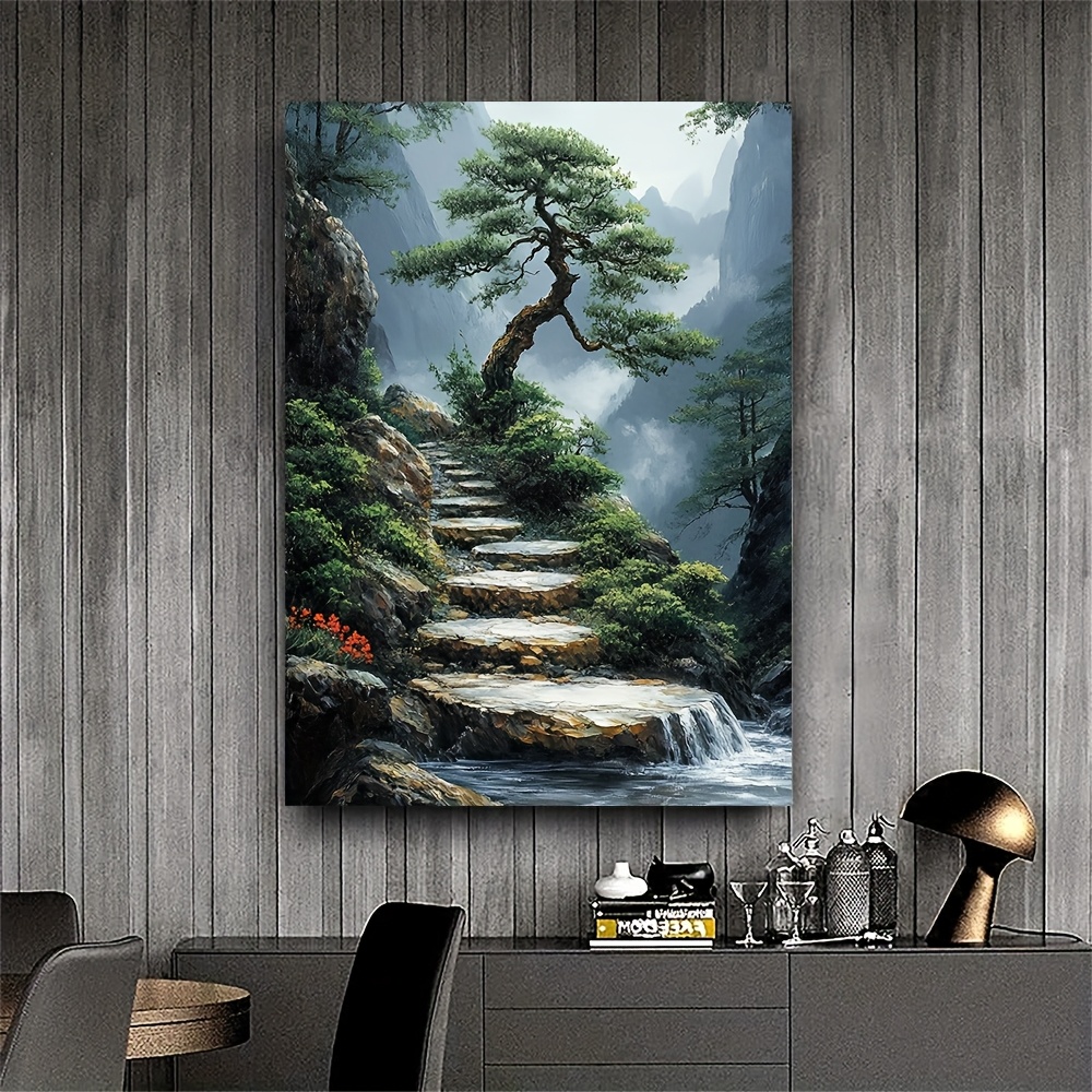 Zen-Garten-Leinwandkunstwerk m – Bonsai Vertical Garden Bewertung und Preis