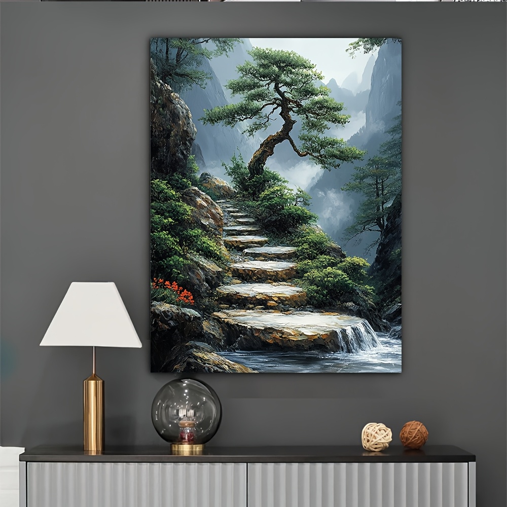Zen-Garten-Leinwandkunstwerk m – Bonsai Vertical Garden Bewertung und Preis