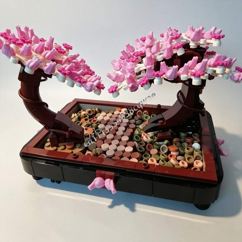 673-teiliger Bonsai-Park Kirsc – Bonsai Garden Lego Bewertung und Preis