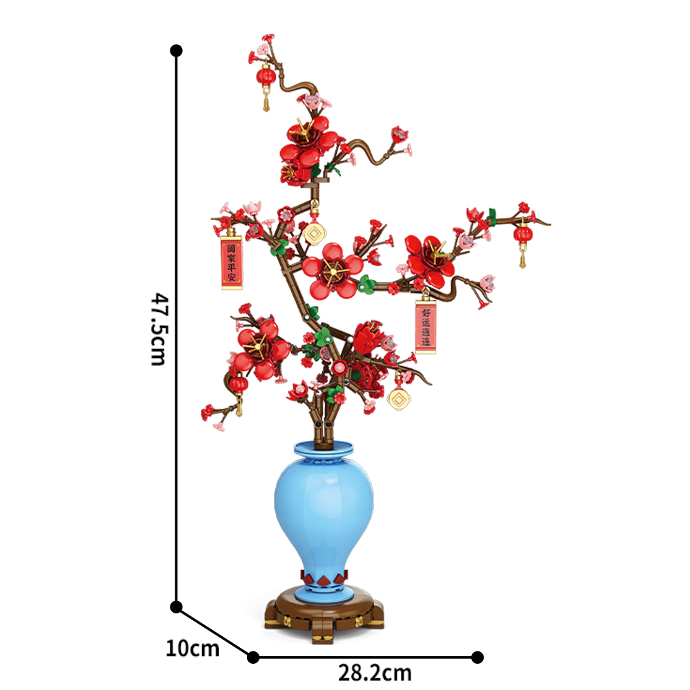 Stadt Kreativität Blumenstrauß – Bonsai Garden Lego Bewertung und Preis