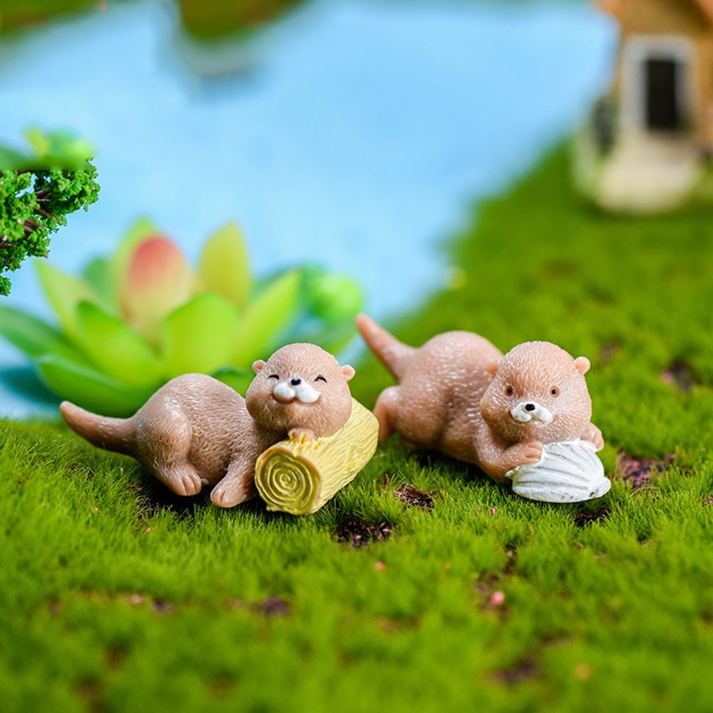 Otter Figur Mini Wohnkultur Fe – Bonsai Garden Mini Bewertung und Preis