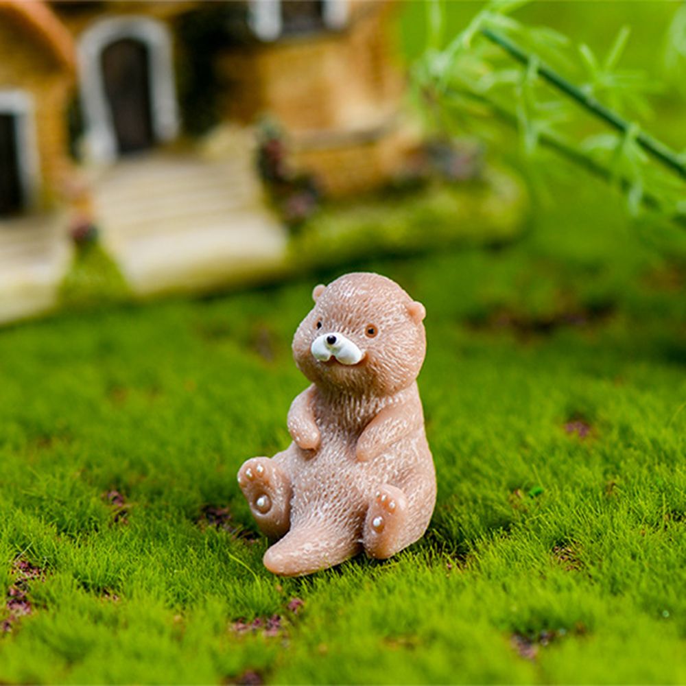Otter Figur Mini Wohnkultur Fe – Bonsai Garden Mini Bewertung und Preis