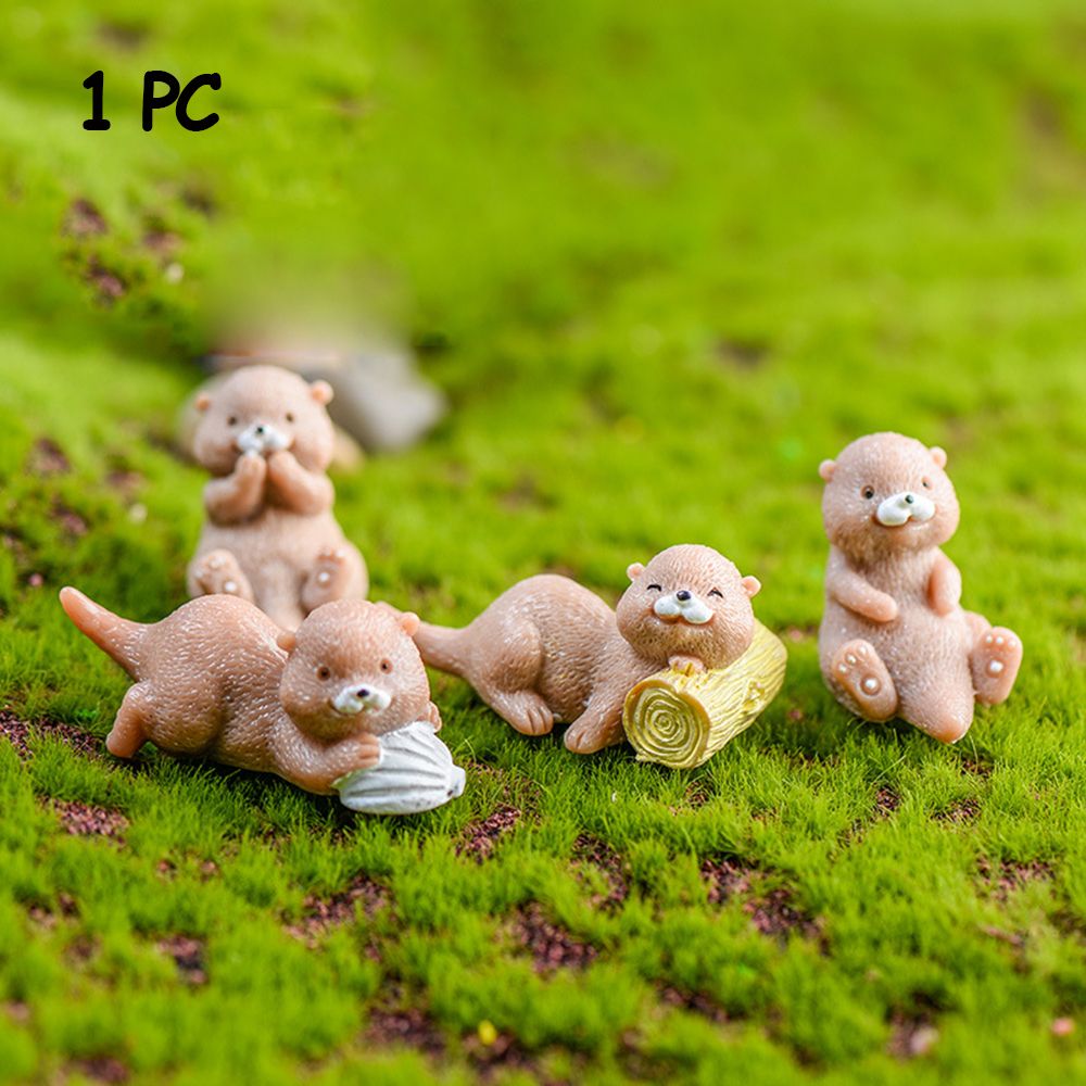 Otter Figur Mini Wohnkultur Fe – Bonsai Garden Mini Bewertung und Preis