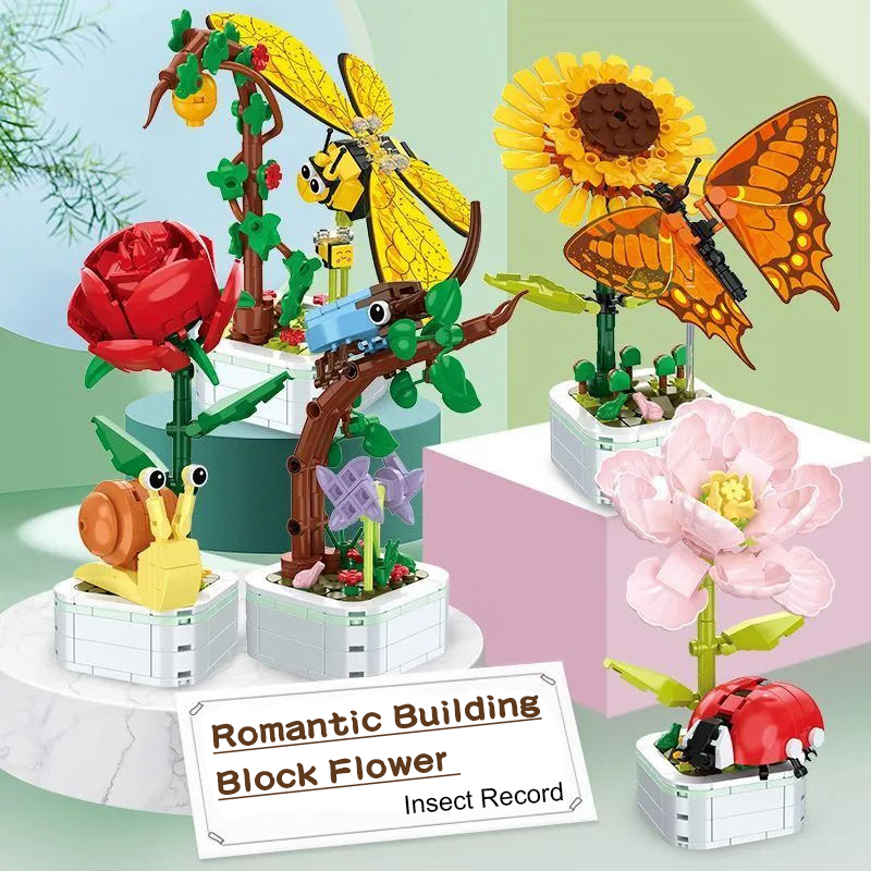 DIY Mini Schmetterling Insekt  – Bonsai Garden Lego Bewertung und Preis