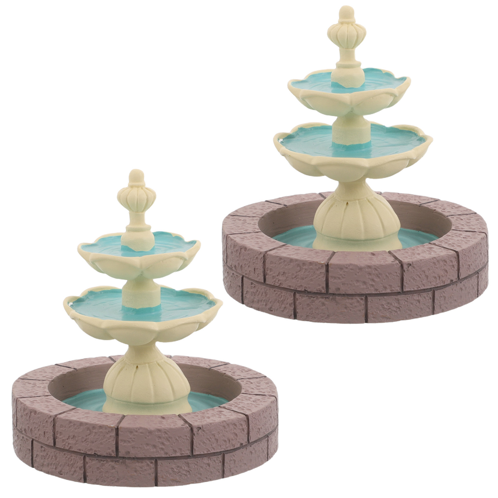 2 Stück Mini-Harz-Brunnen-Deko – Bonsai Garden Mini Bewertung und Preis