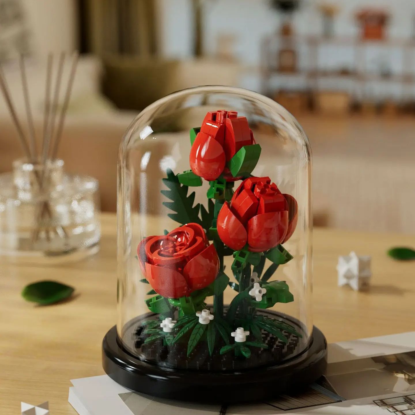Blumenstrauß Bonsai Bausteine  – Bonsai Garden Lego Bewertung und Preis