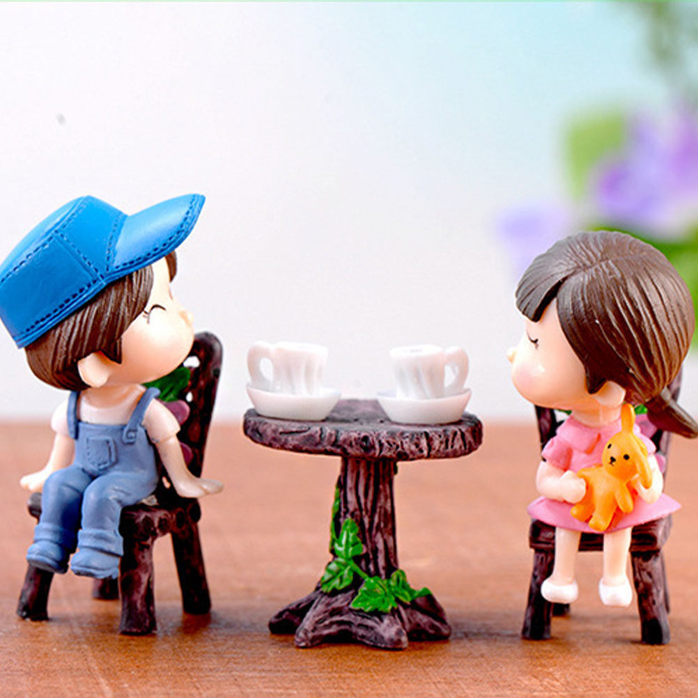 5 Sets Miniatur-Stühle und -Ti – Bonsai Garden Mini Bewertung und Preis